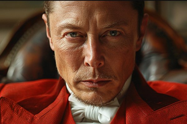 Elon Musk. Imatge generada per Saül Gordillo amb la IA Midjourney.