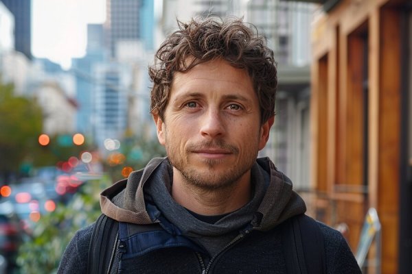 Sam Altman, en una imatge generada amb Midjourney per Saül Gordillo.